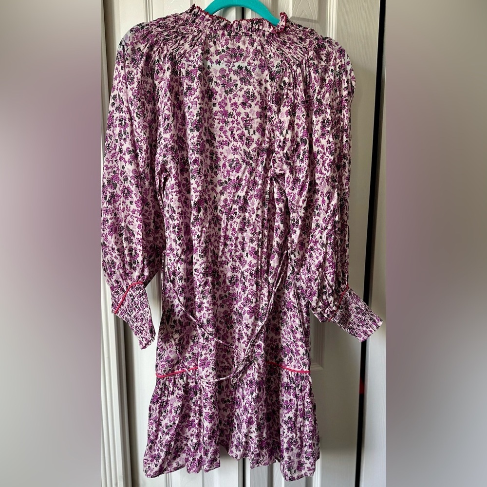 ✨RARE MARIA CHER NWT Chleo Short Dress Mix 2 in purple— size S - Picture 12 of 12